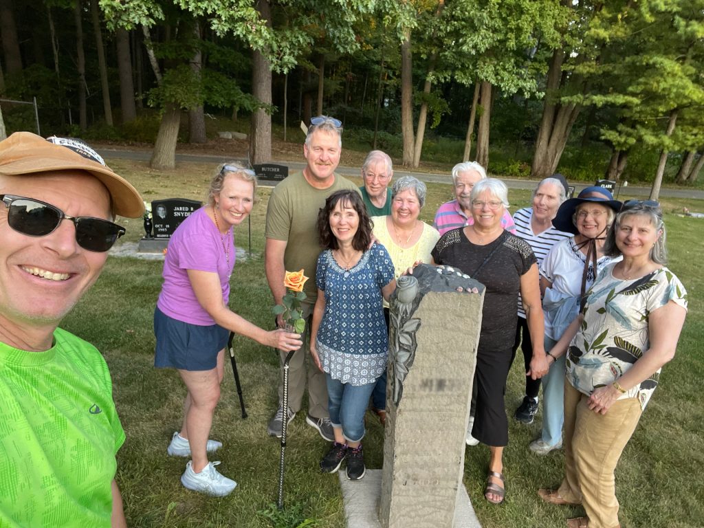 Parishioners Find Peace and Reflection During Cemetery Pilgrimage